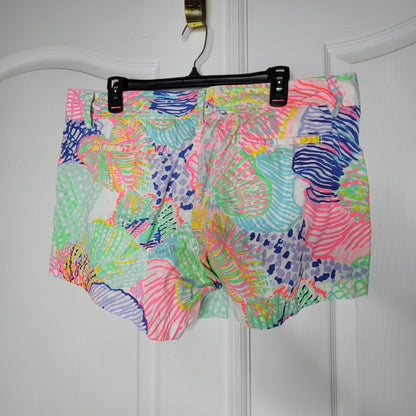 Lilly Pulitzer Short Callahan womens Size 16 Multi Roar Of The Seas
