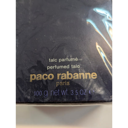 Vintage 1985 La Nuit de Paco Rabanne Perfumed Bath Talc 3.5 oz NIB Sealed