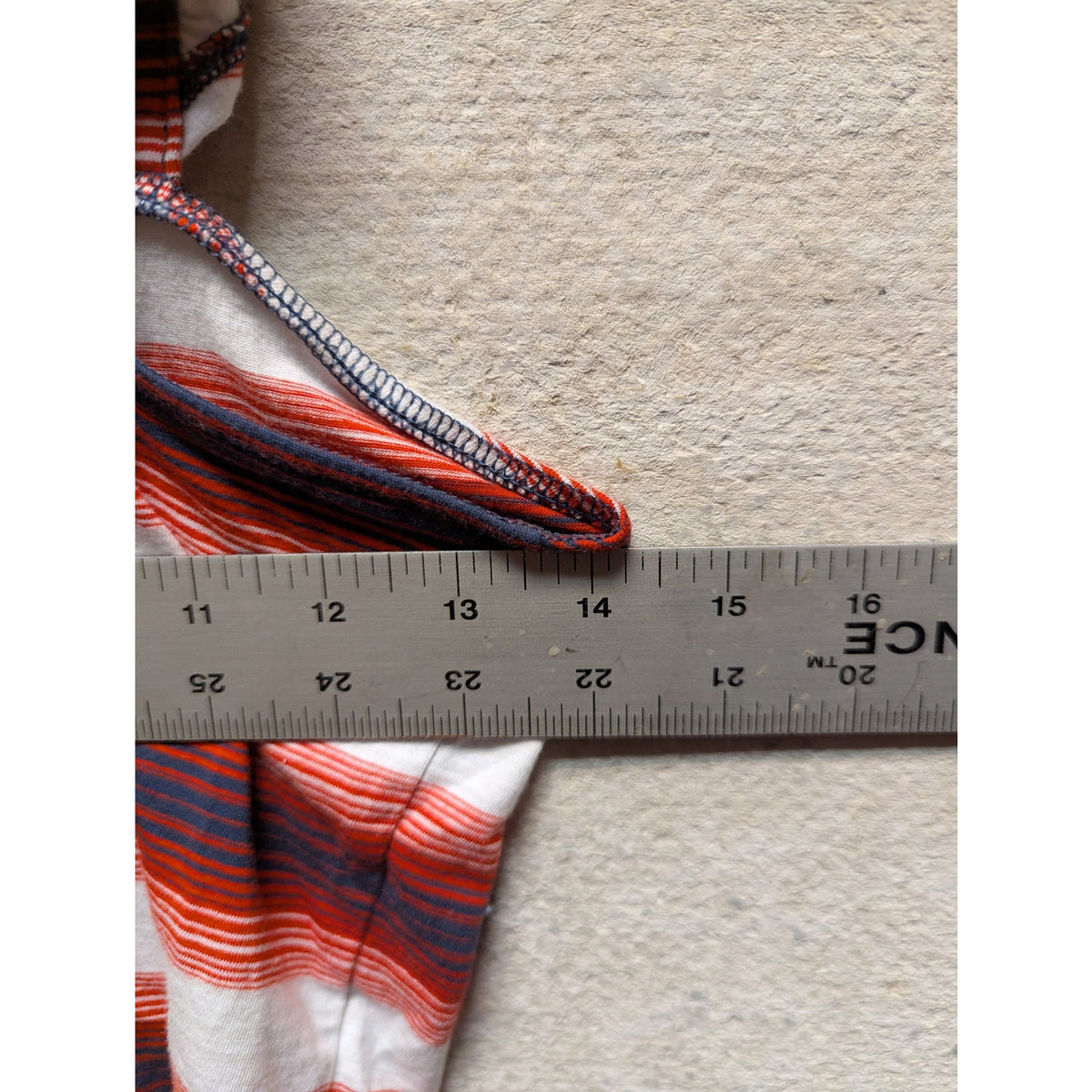 NEW BP.  Nordstrom Caroline striped ruffle tank top Summer Casual Size Small
