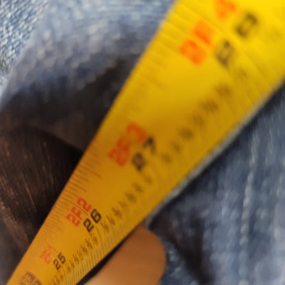 Madewell skinny straight stretch leg jeans 30" x 27" ankle DAMAGED