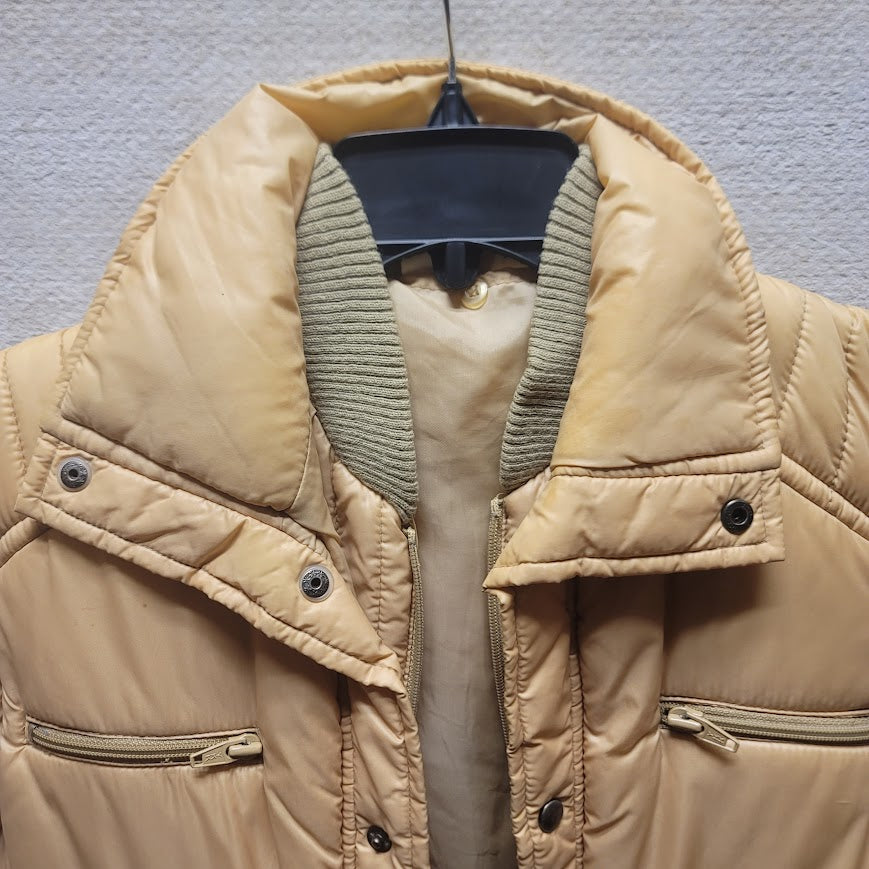 Sears Large ( 14-16) Boys Tan VINTAGE Vest Outdoor Hunting Camping Fishing Hikin