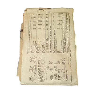 Vintage Sewing pattern