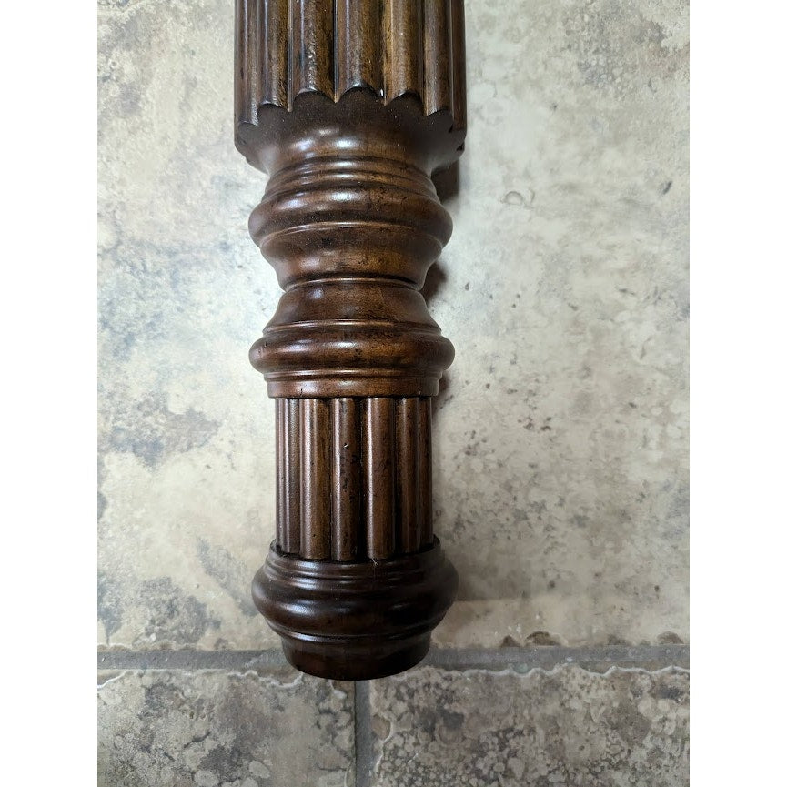 Round Bed Post Solid Walnut Stain Wood Posts/Pillars/Columns Salvage Craft