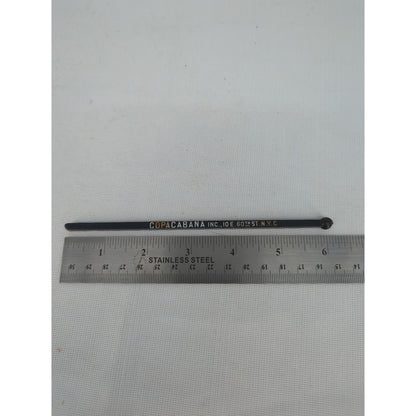 Vintage Copacabana Nightclub Promotional Swizzle Stick NYC