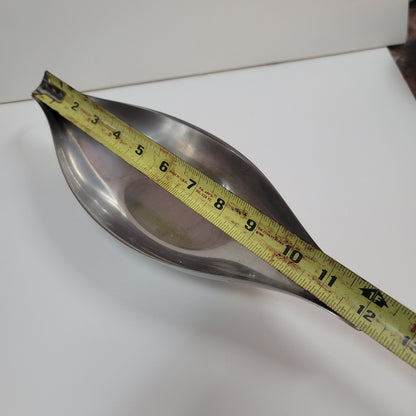 Vintage WMF Cromargan Dish Günter Kupetz Stainless Steel Biomorph Design Modern