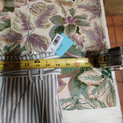 Antonio Melani Striped Paperbag Pants Tie Waist Coastal Preppy NWT Clear Skies 4