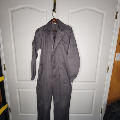 Sigfila Gray Workwear Mechanics Boiler Suit Jumpsuit Coveralls Size 56