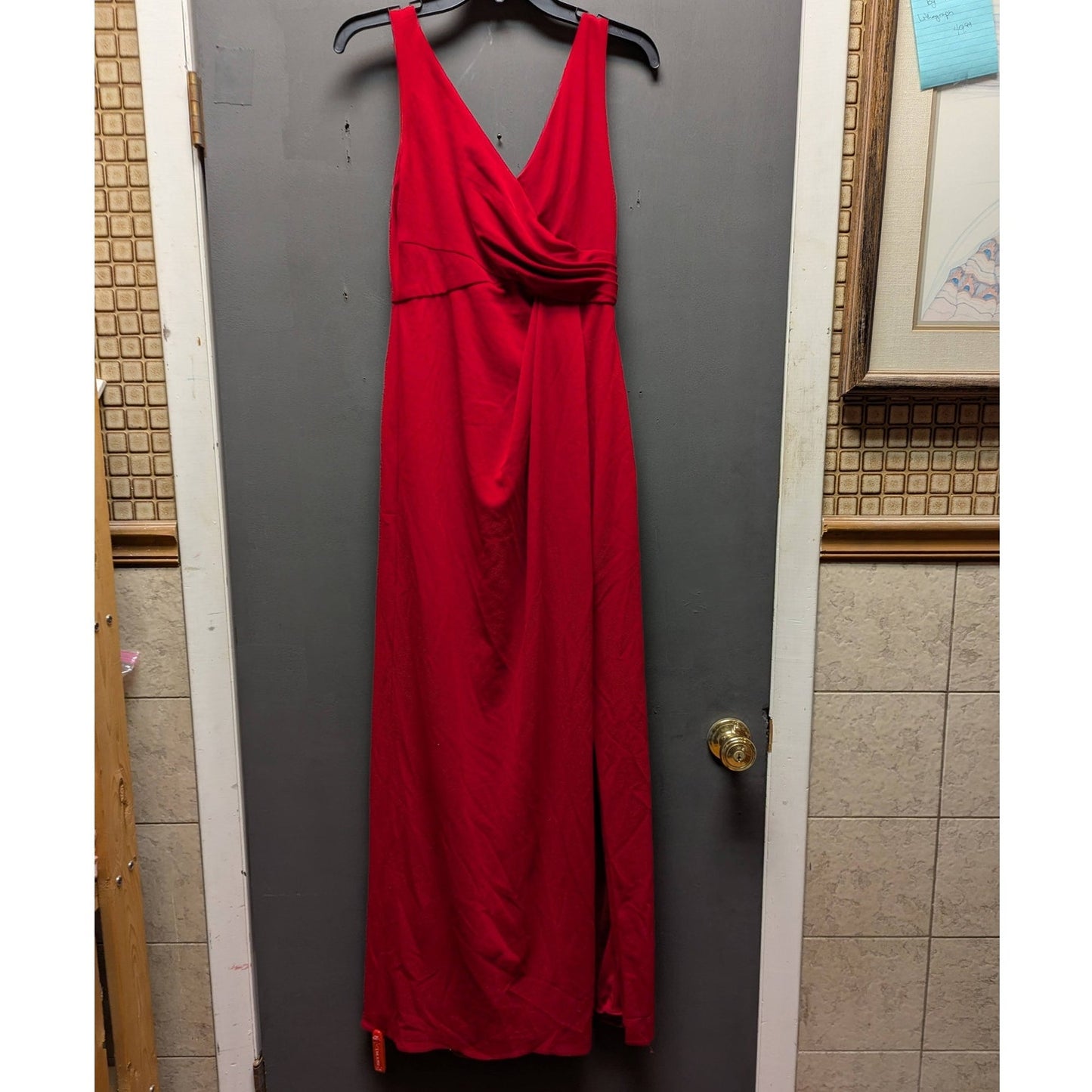 After Six Style No. 6799 Parisian Red Size XS Formal Maxi Dress
