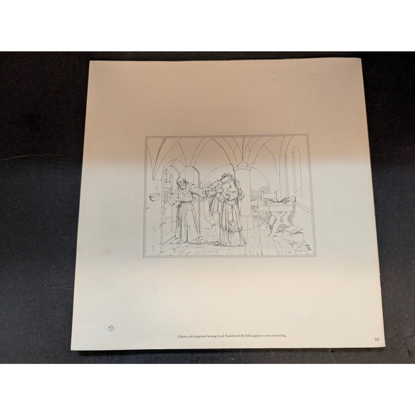 Gounod Romeo and Juliet Freni Corelli Angel S-3732 3-LP Box Set Records Libretto