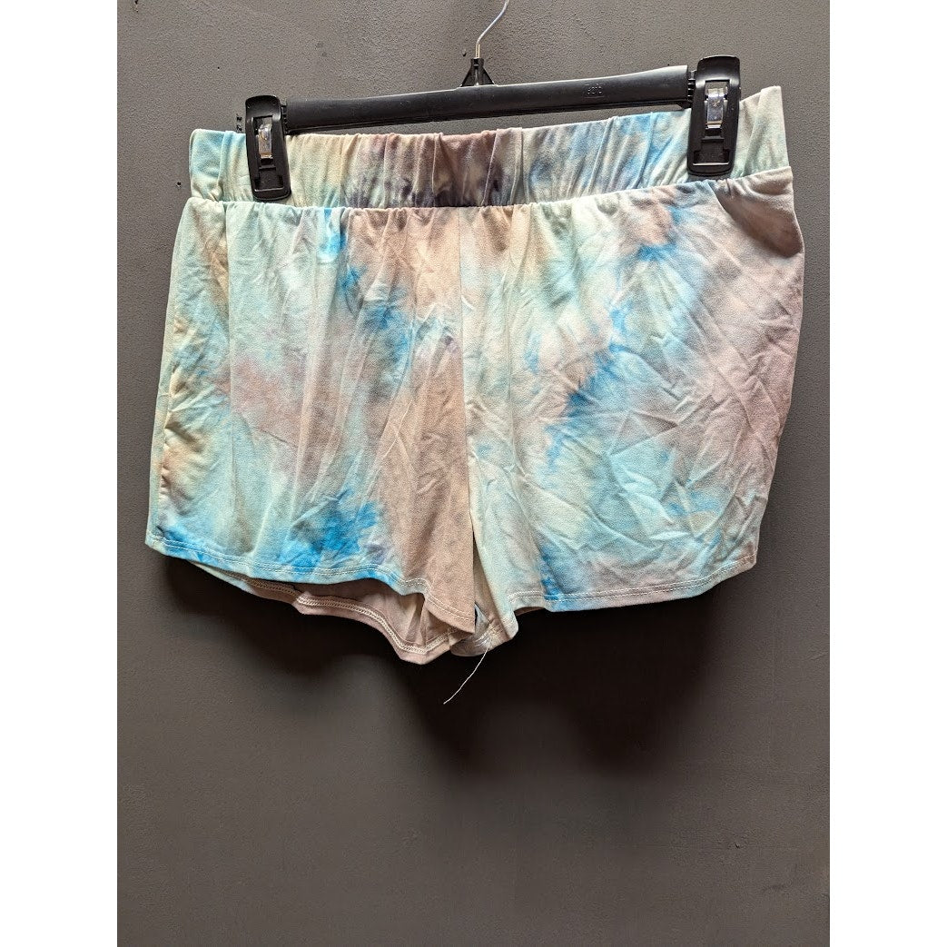 Cozy Cozy California Women's Tie Dye Lounge Shorts NWT Large