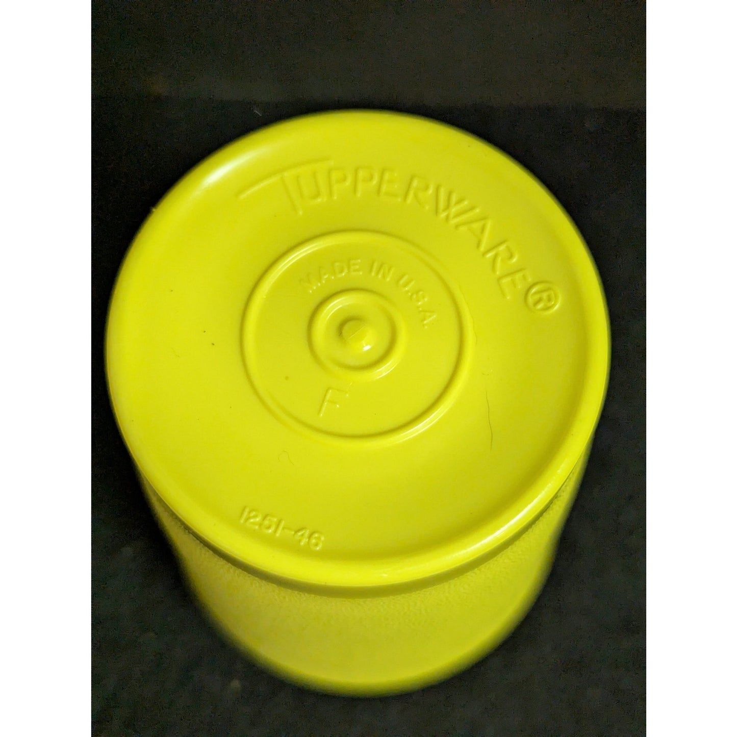 Set of 3 Small Tupperware containers Yellow and Orange