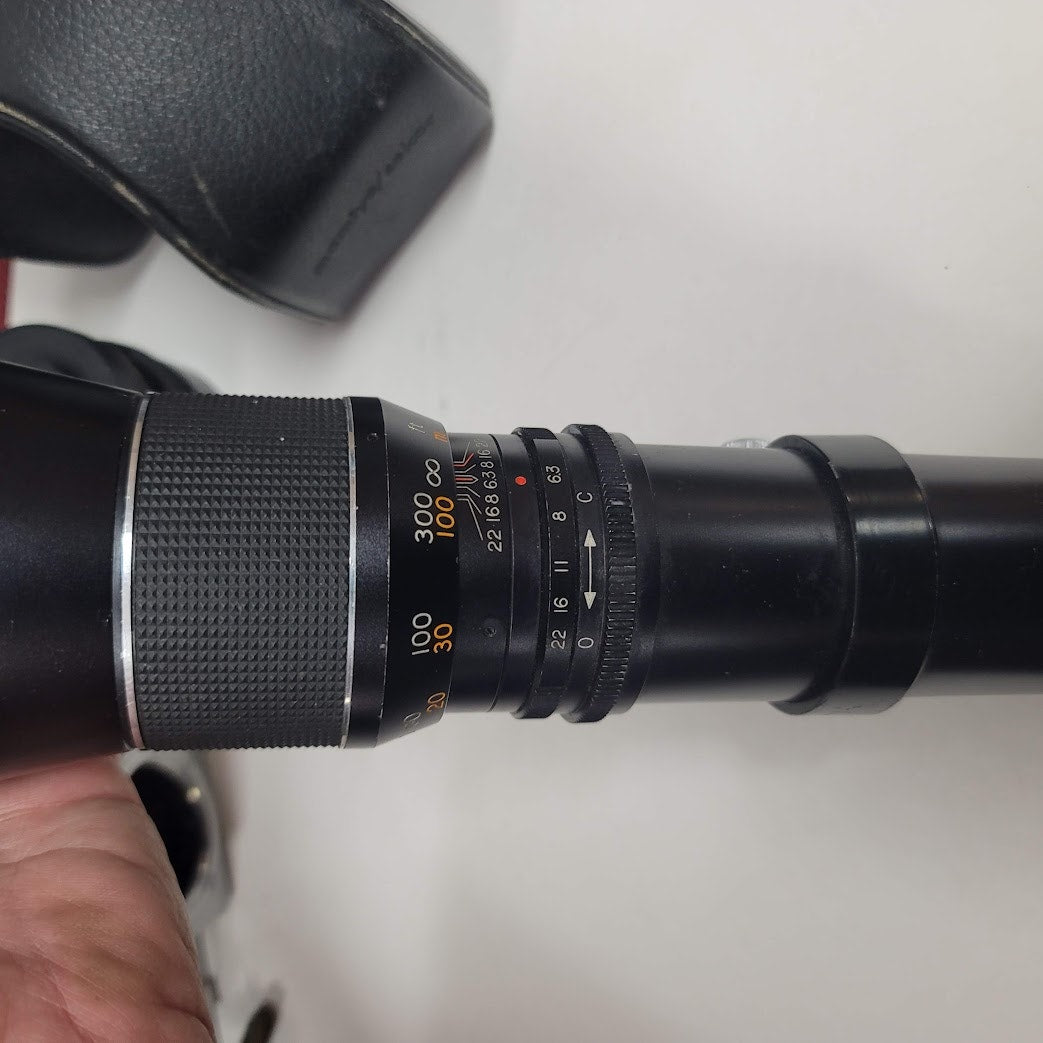 MARK II No. 25734 telephoto lens Vintage 1:63 f=400mm fits