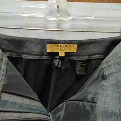 Alex Marie Size 4P Career Gray Pants Trousers