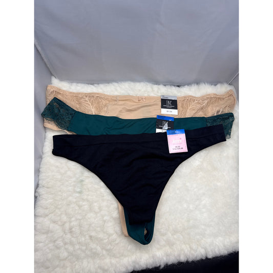 LOT of NEW with Tags Underwear Panties Various Colors JENNI INC THONG XL