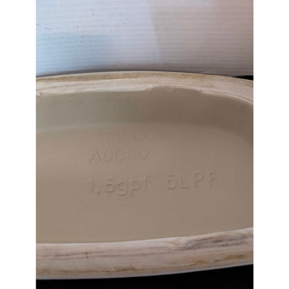 357 07 1203 white toilet tank lid PreOwned 1.6gpf 6LPF A0040 A0053 AQUASOURCE