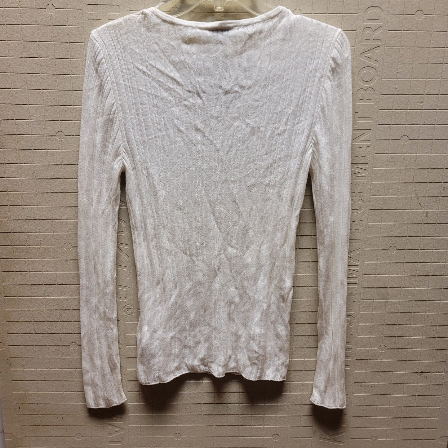 Topshop long sleeve sweater US14 sweater Pullover cream