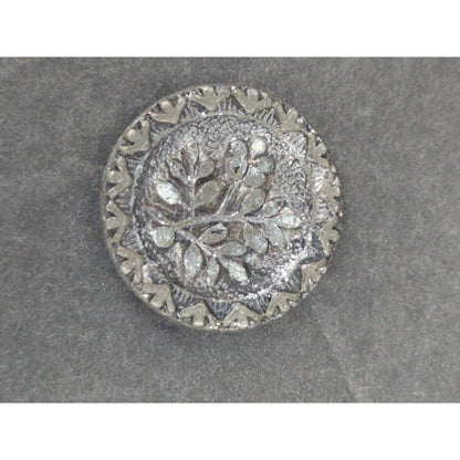 LOT F of 10 Antique Vintage Victorian Brass Mixed Materials Buttons ESTATE FIND
