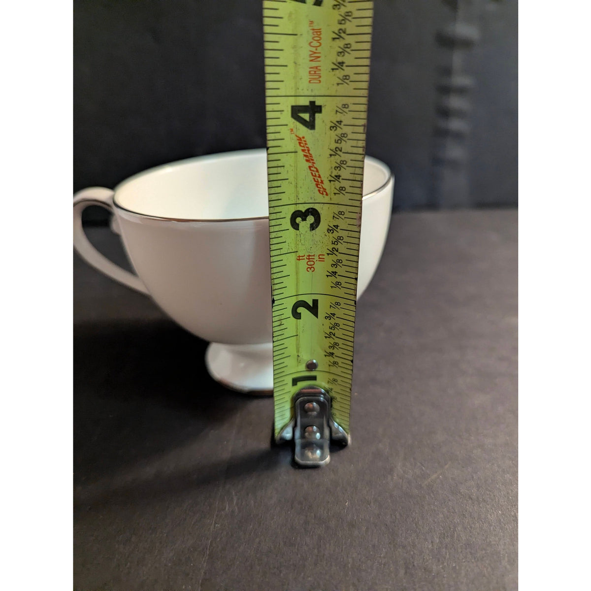 Mikasa Ultima Cameo Platinum Teacup Fine China Platinum Trim HK 301
