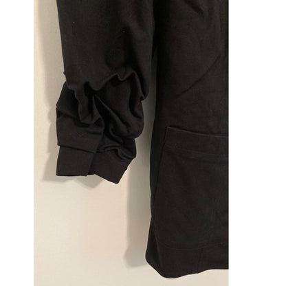 Vince Camuto Ruch Sleeve One-Button Jacket MEDIUM career work Rich Black NWT