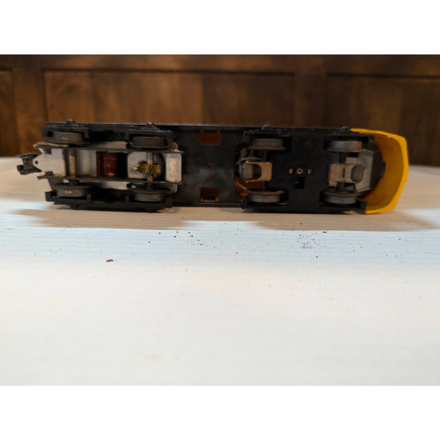 Vintage Lionel 221 Rio Grande ALCO Diesel Locomotive Yellow Black O Gauge