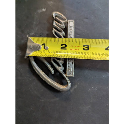 Vintage 1968-1969 #7752901 chevrolet Camaro Trunk Lid Emblem GREAT CRAFT IDEAS