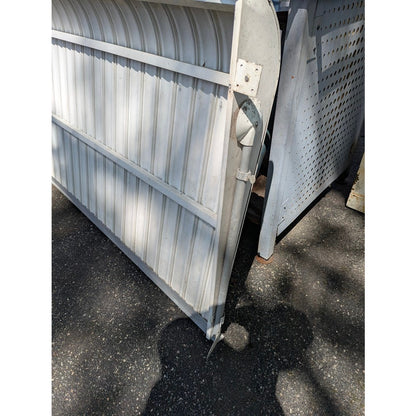 Aluminum VINTAGE awning 9.5 feet Wall brackets and channel