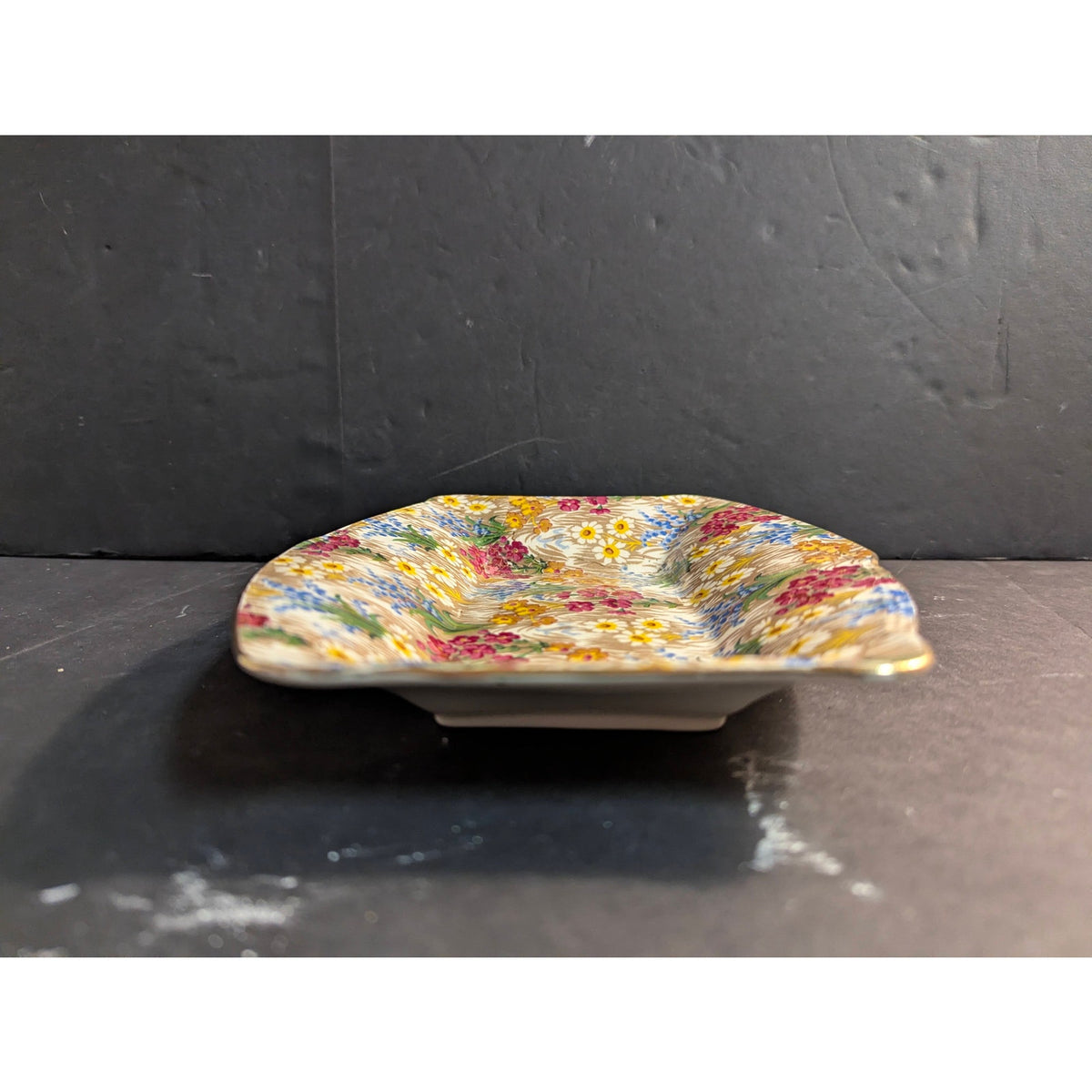 Vintage Royal Winton "Marguerite" Chintz Porcelain Serving Tray / Dish