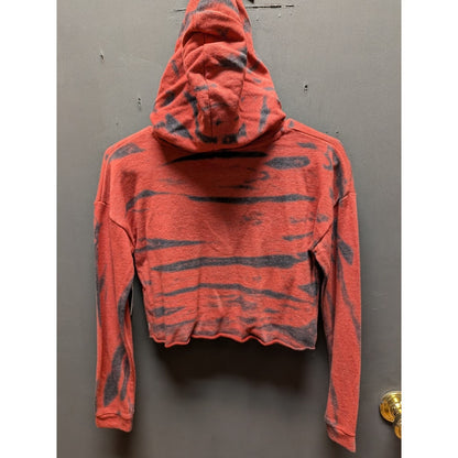 Z by Zella Cropped Tie-Dye Pullover Hoodie Size Medium NEW activewear Teenager