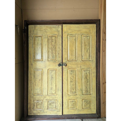 Secondhand Sandies: Framed Doors for Wedding Entry Ceremony Farmhouse Country