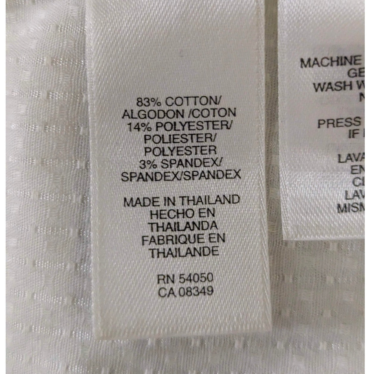 Jones New York Cream Textured Old Money Gold Button Y2K Peplum Blouse Small