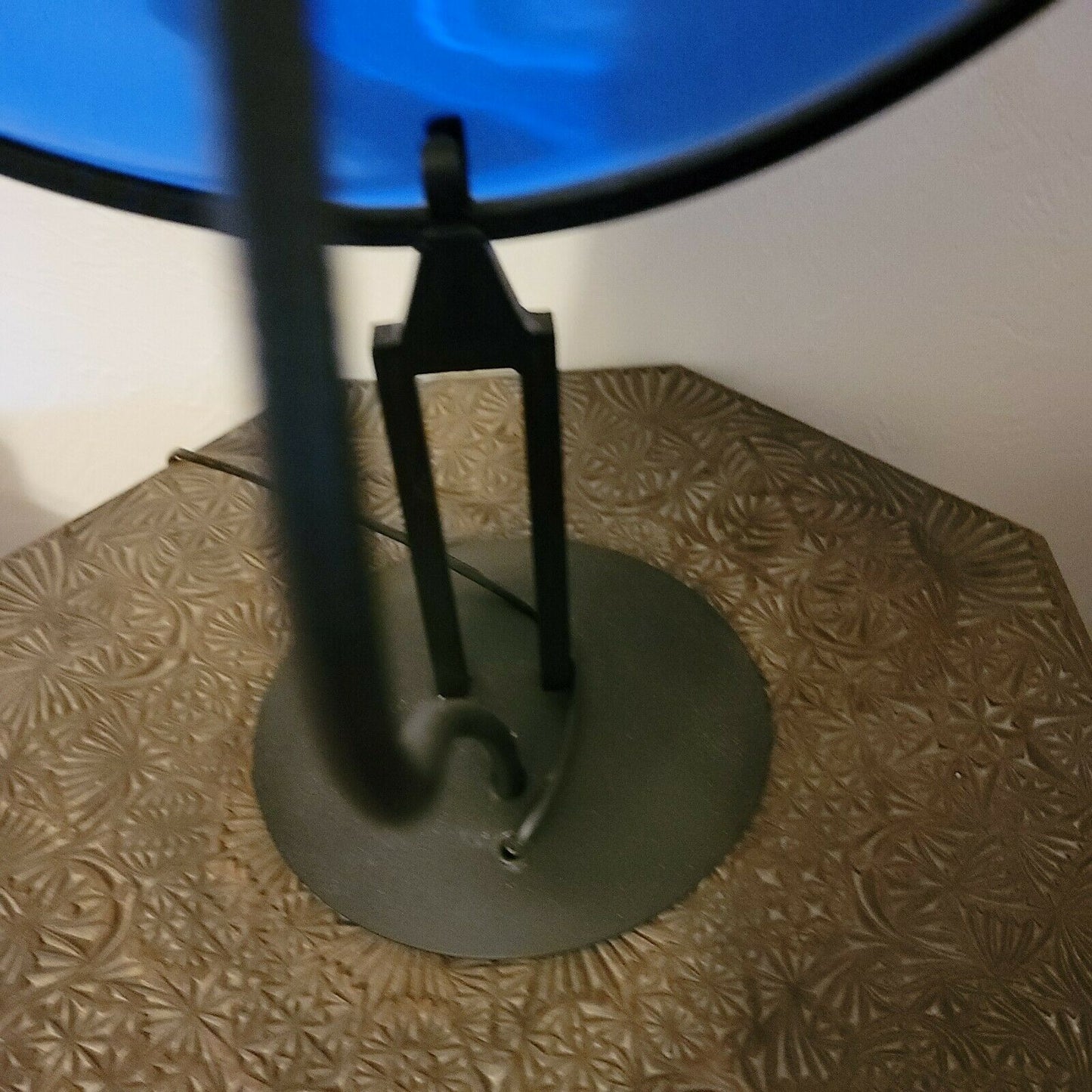 Oggetti Sunset Disc Light Murano Italy Art Glass MCM Table Raffaeli Cammozzo