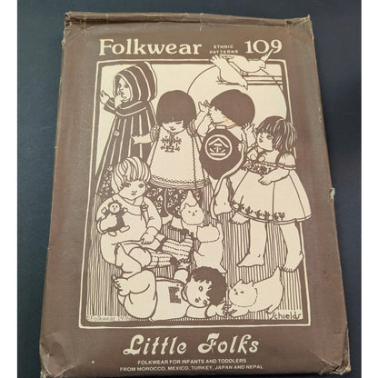 Vintage Folkwear 109 Little Folks International Collection Infants & Toddlers