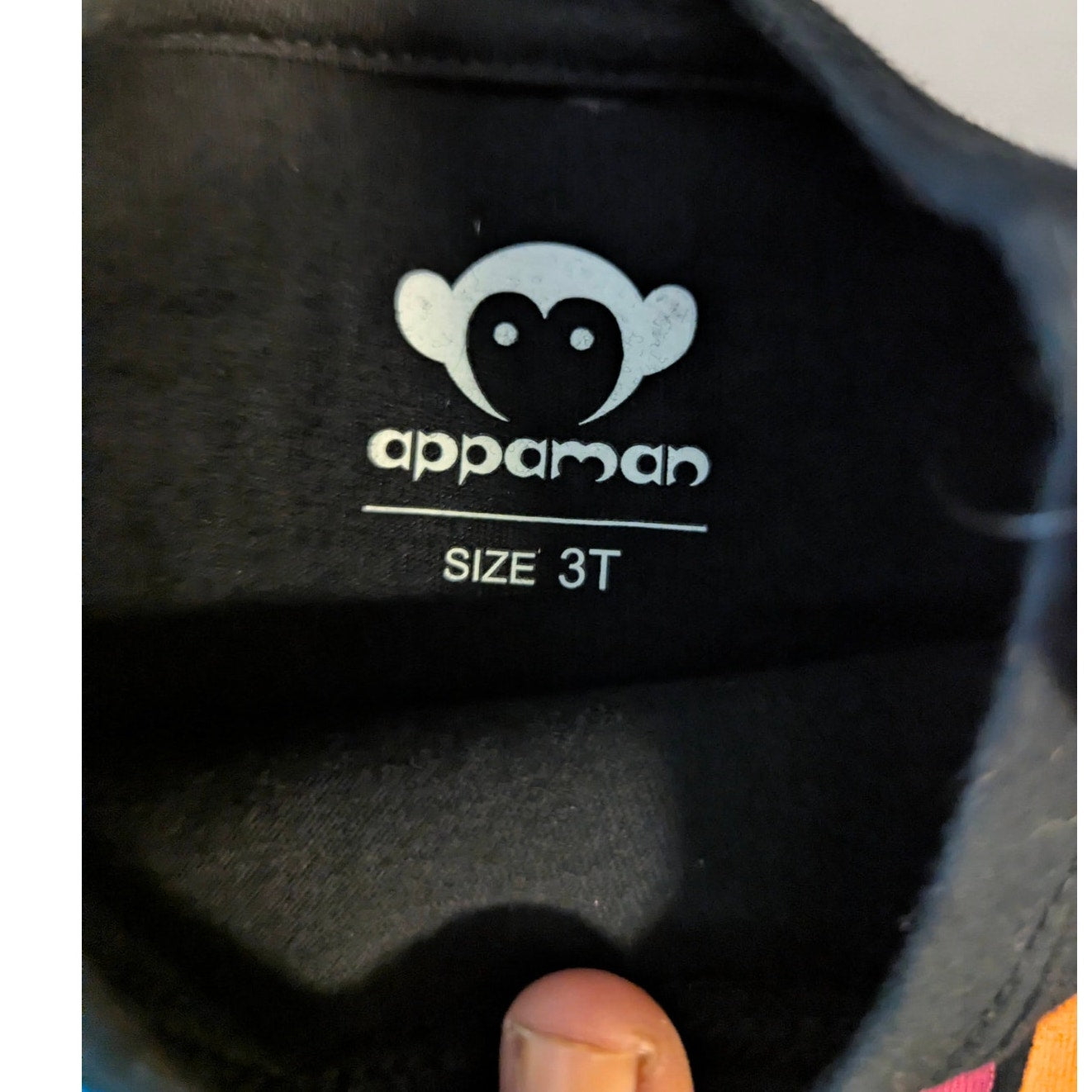 Appaman Boys Black VOTE Graphic Long Sleeve T-Shirt Size 3T NWT