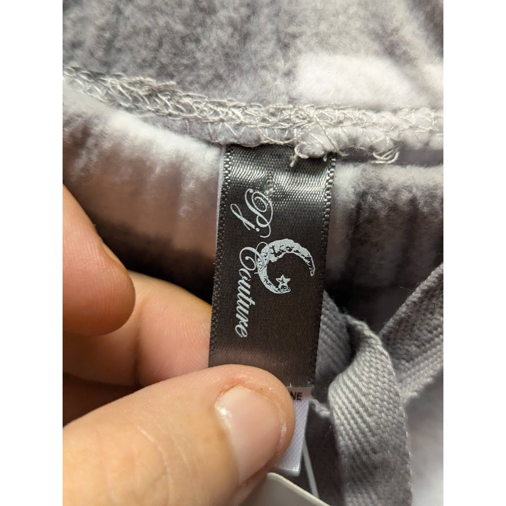 Nordstrom super soft pajama bottoms gray white plaid Size Medium NEW pants
