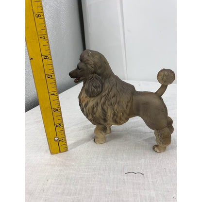 Vintage Plastic standard poodle 6” Long