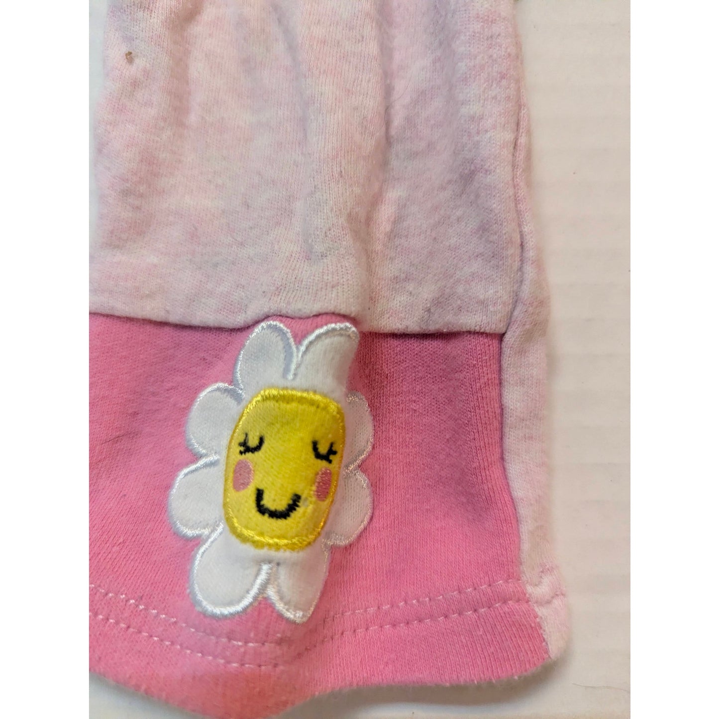 Koala Baby Pink Daisy Sleeper Pajama One-Piece - Size 18M