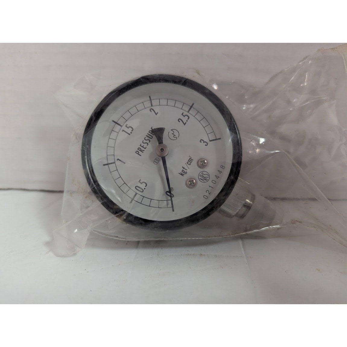 NKS pressure gauge 0-3 kgf/cm² 4" 0210448 New old stockAT-60