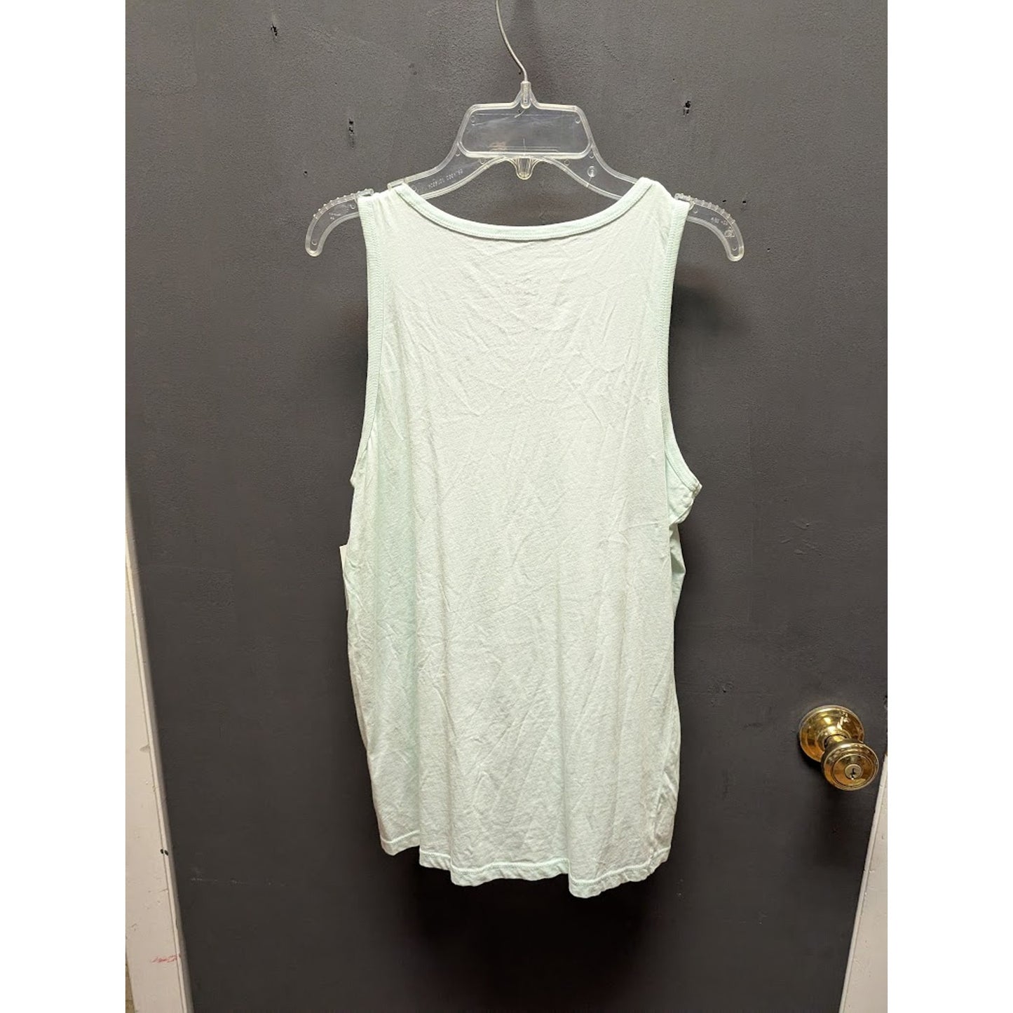 Billabong Sky Views Mint Green Graphic Tank Top Size Medium NEW activewear