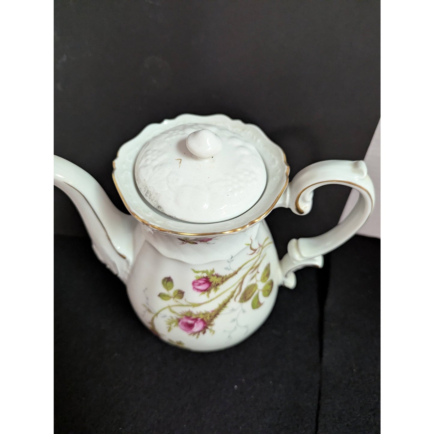 Vintage Eschenbach Bavaria Germany "La Reine" Porcelain Coffee / Teapot