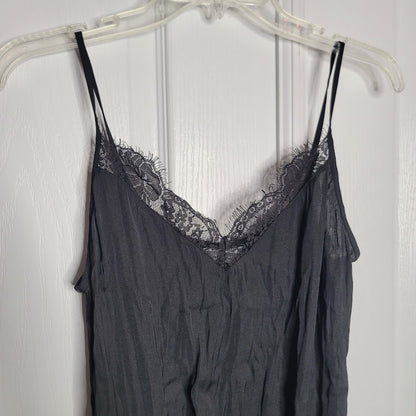 Socialite Bodysuit Black Size Small NEW thong lace trim intimates