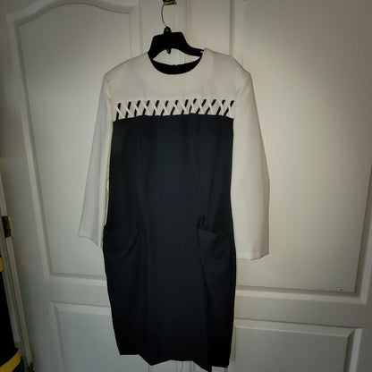 Vintage 80s JF modular minimalist shift dress 16 modular minimalist shift dress