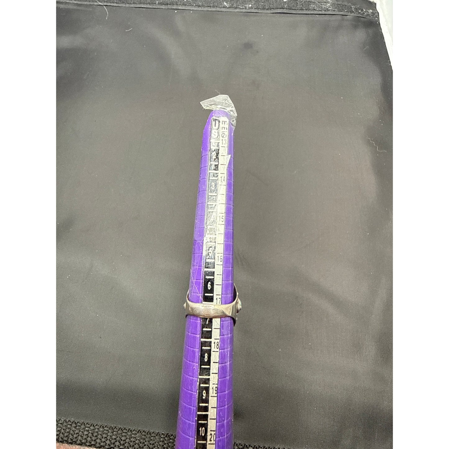 Sterling Silver Size 7 Ring Navajo Southwestern Turquoise Statement boho