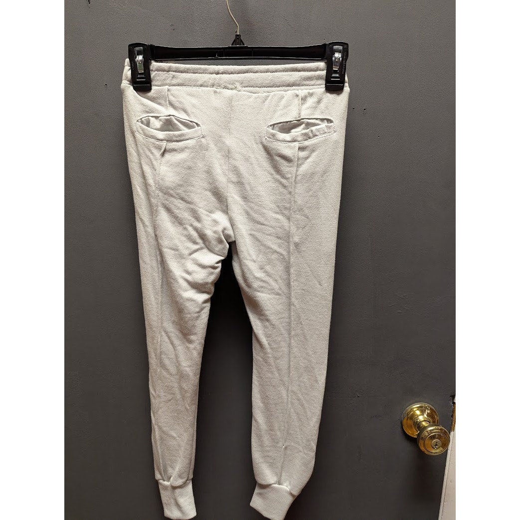 7 for all mankind Dusk Grey Jogger Sweatpants pockets Small drawstring pants NEW