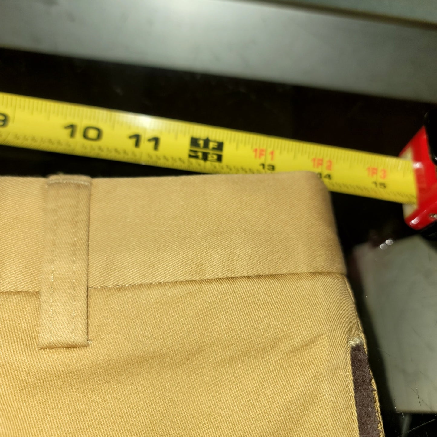 Cotton Twill Suede Pocket trim gold 28" x 38"  Kevin's Plantation $110