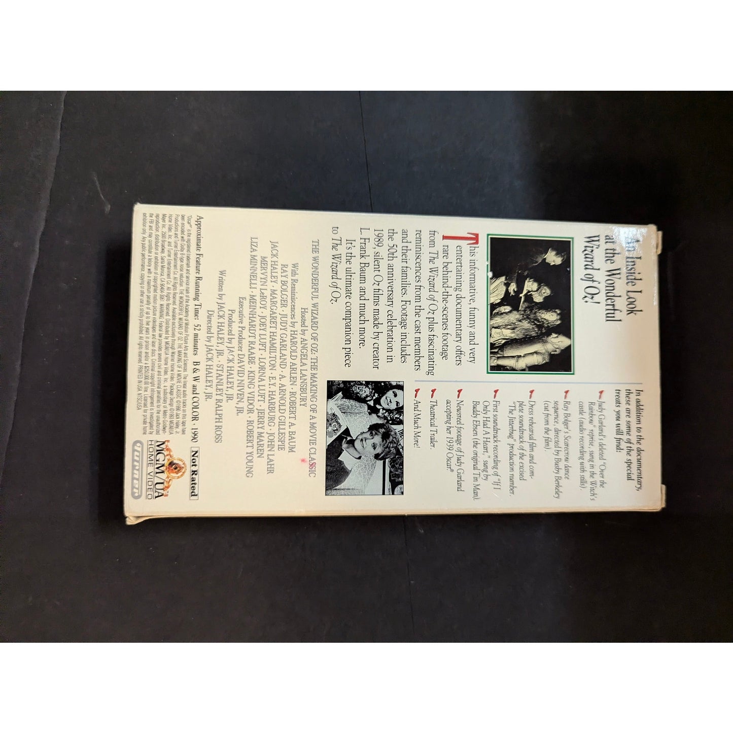 Vintage The Wonderful Wizard of Oz The Making of a Movie Classic VHS Tape