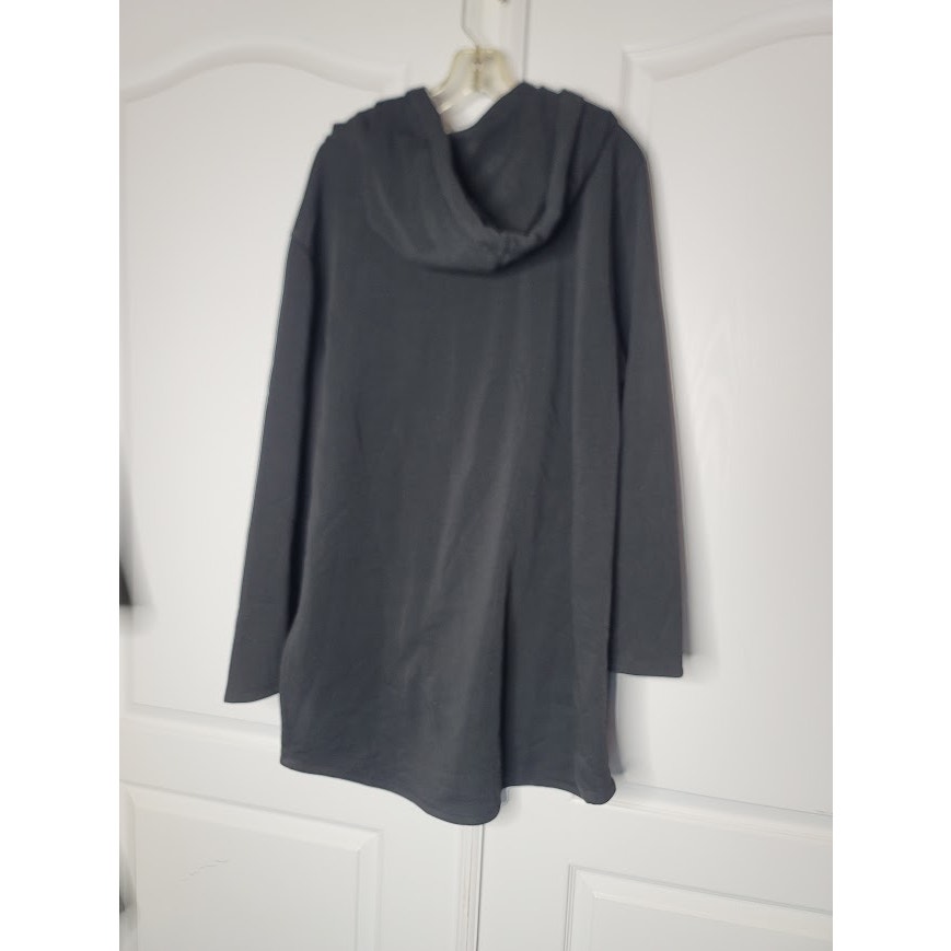 Z Avenue USA Black long sleeve hoodie Size 2XL Style LY006 NEW Kangaroo pocket