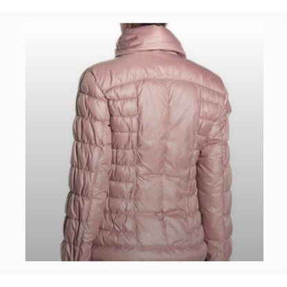 Kenneth Cole New York Quilted Puffer Jacket Long Sleeves Pink Size XLarge