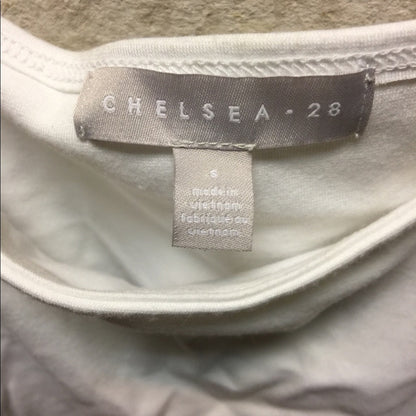 Clelsea28 Nordstrom puff sleeve t-shirt White Size Small NEW Casual Lightweight
