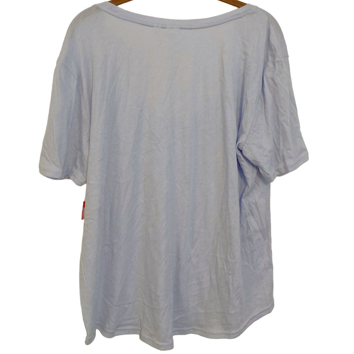 BP Cotton Jersey Scoop Neck T-Shirt Lounge Top XL/Extra Large in Light Blue NWT