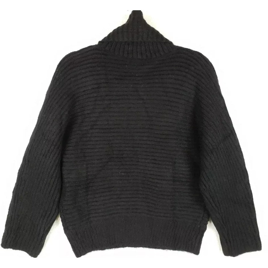 NWT Leith Pullover Turtleneck Dolman Sleeve Sweater Sz Small in Black